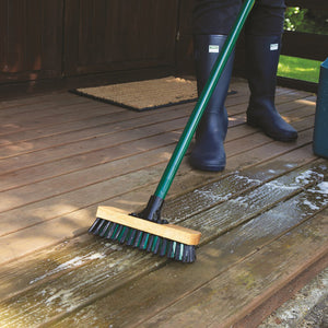 Town & Country Wooden Deck & Scrubbing Brush - 9 Inches image 2