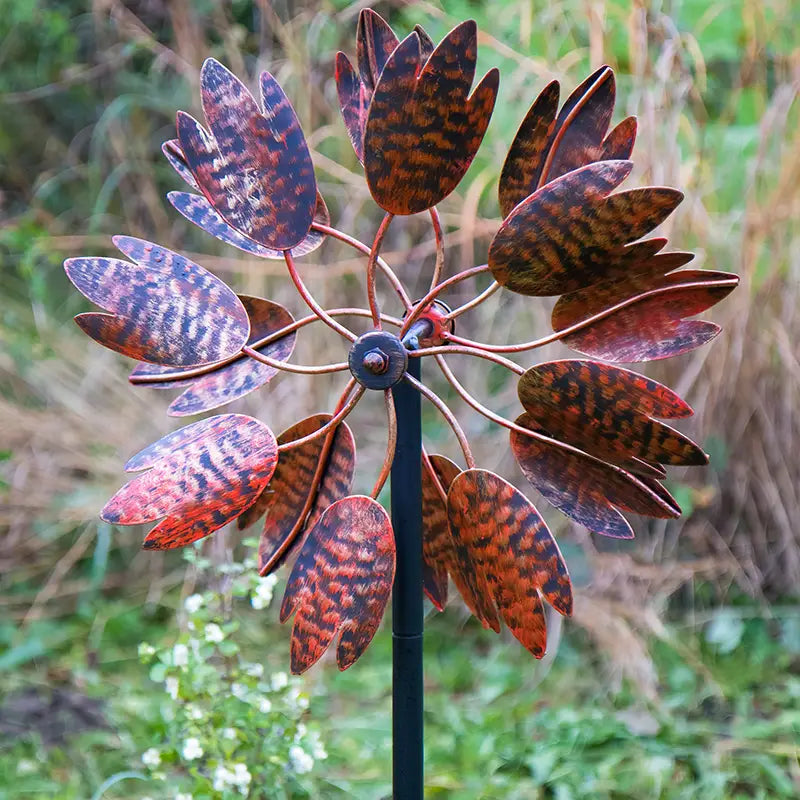 Jonart Design Hampton Burnished Gold Wind Spinner image 0
