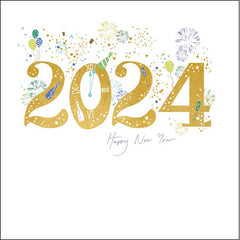 Woodmansterne Happy 2024 Card image 0