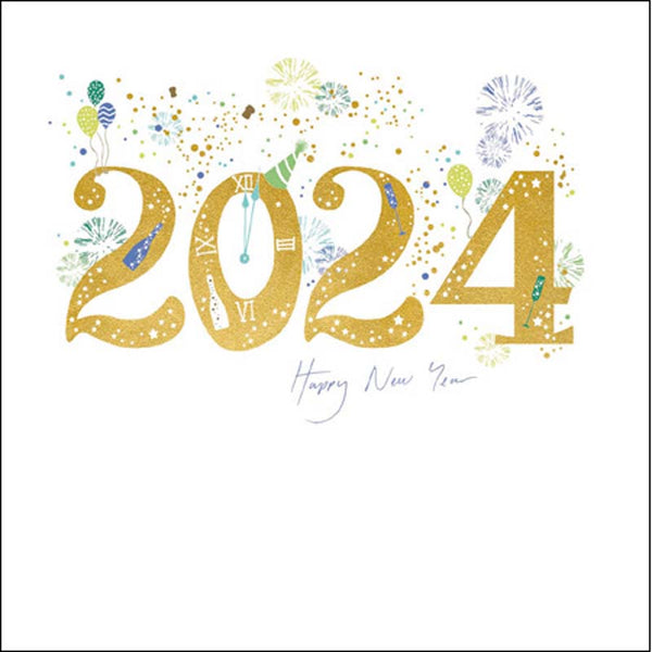 Woodmansterne Happy 2024 Card image 0