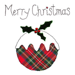 Jane Buurman Handmade Christmas Pudding Christmas Card image 0