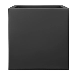 elho® Vivo Matt Finish Square Wheels 40cm Living Black Planter image 3