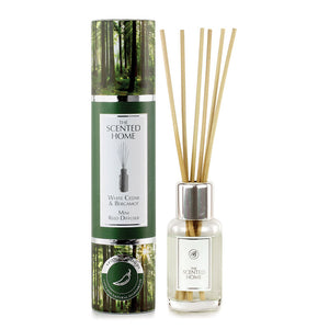 The Scented Home White Cedar & Bergamot Mini Reed Diffuser image 0