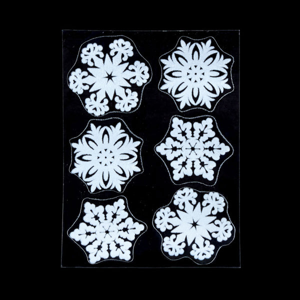 Premier Flocked Window Stickers (Assorted Designs) image 1