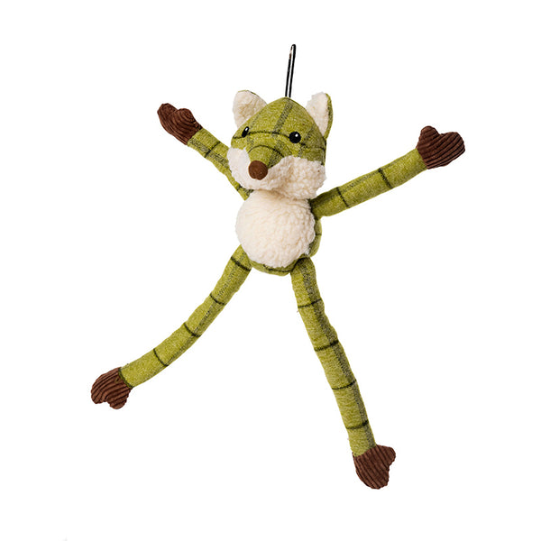 House of Paws Tweed Long Legs Plush Fox image 1
