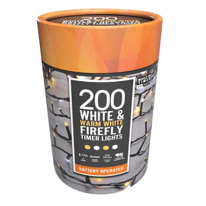 Festive 200 Battery-Operated Firefly Lights image 2