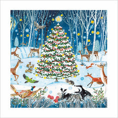 Woodmansterne Woodland Christmas Card image 0