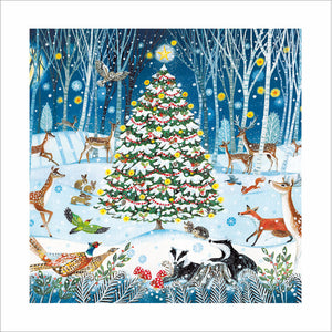 Woodmansterne Woodland Christmas Card image 0