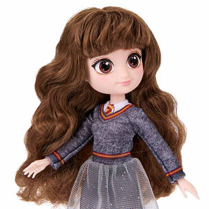 Wizarding World, Hermione Granger Collectible 8" Doll in Harry Potter Hogwarts Gryffindor Uniform, Ages 5+ image 1