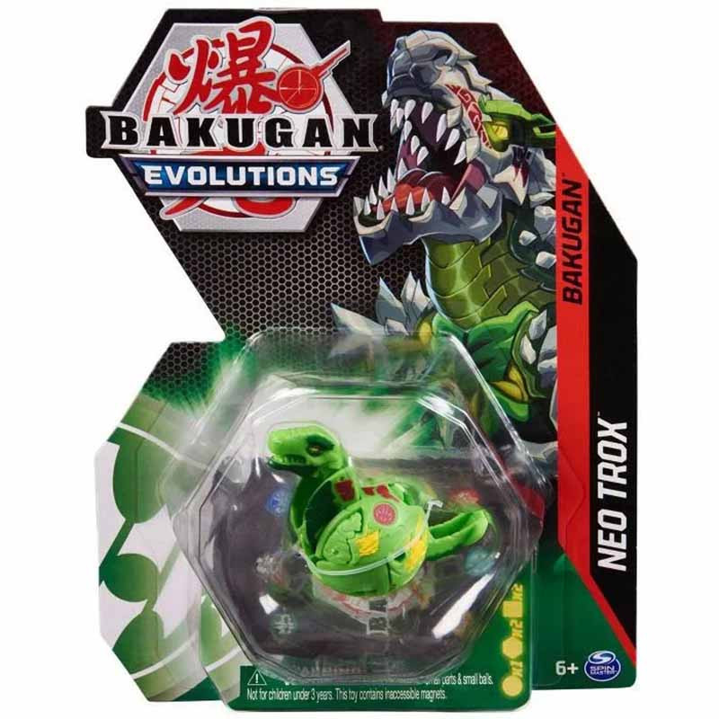 Bakugan Evolutions, Trox Collectible Action Figure and Trading Card, Ages 6+ image 0