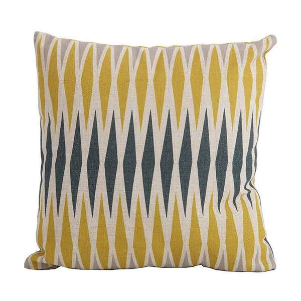 Bramblecrest Square Scatter Cushion, 45 x 45cm - Harlequin Yellow image 3