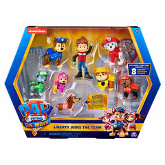 PAW Patrol, Liberty Joins the Team 8 Figure Movie Gift Pack, Ages 3+ image 0