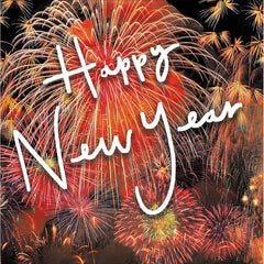 Woodmansterne Firework Display New Year Card image 0