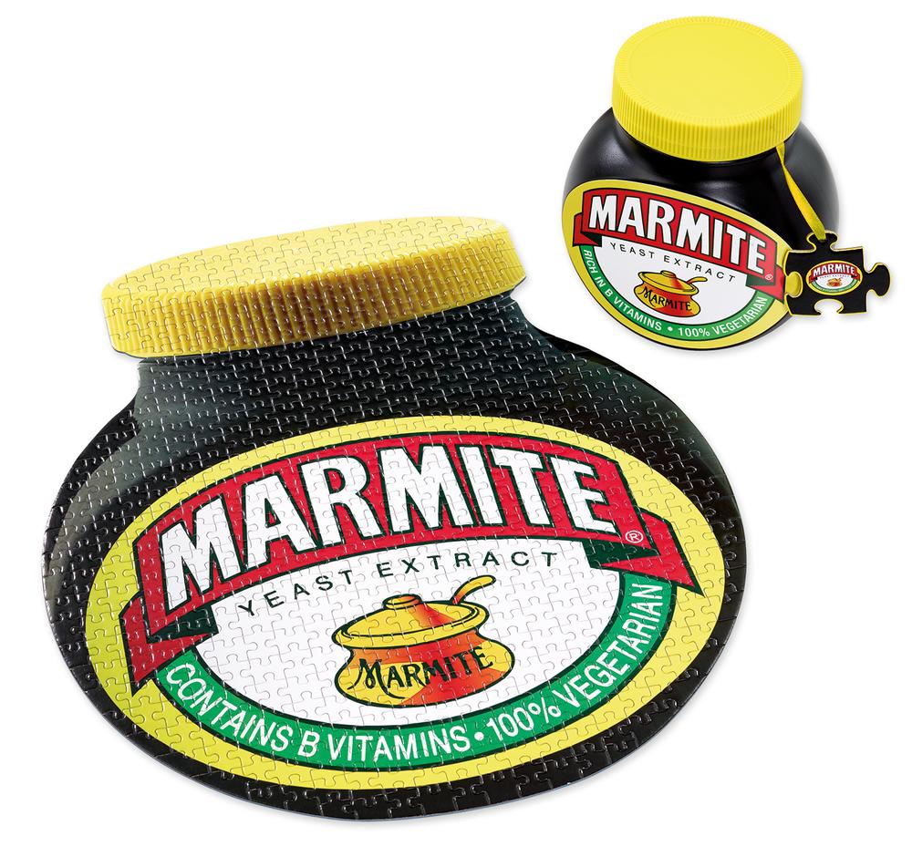 Gibsons Marmite 500 Piece Double Sided Jigsaw Puzzle image 0