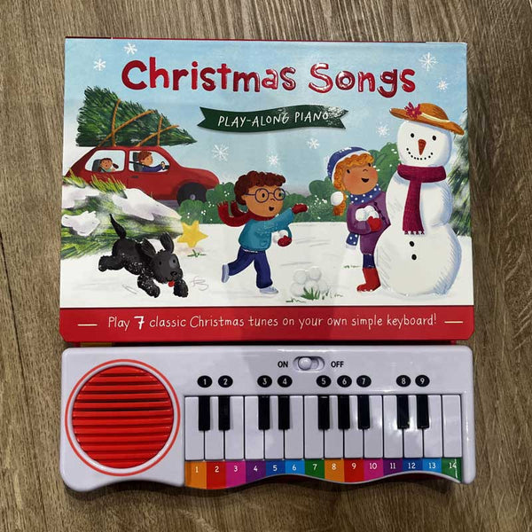 Christmas Songs Book with Play-Along Piano