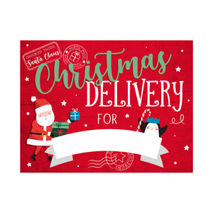 Christmas Delivery Toy Chest
