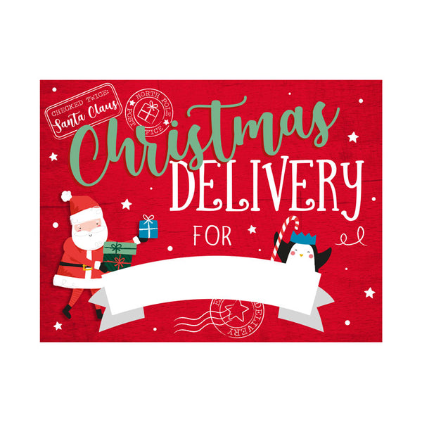 Christmas Delivery Toy Chest