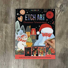 Kaleidoscope Etch Art - Christmas Wonderland