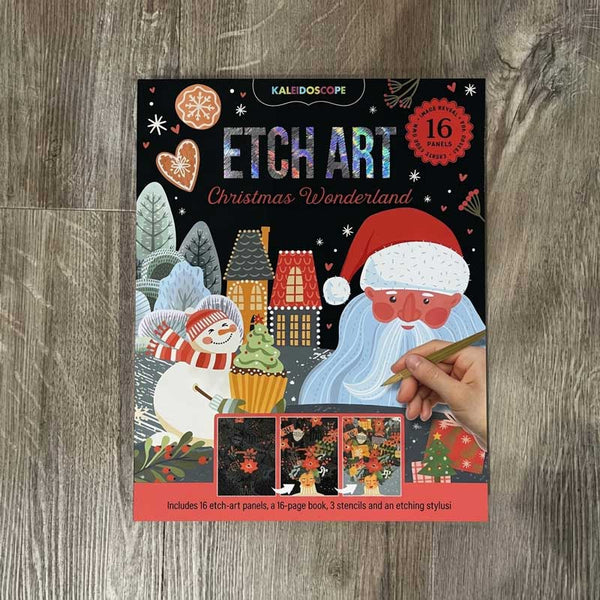 Kaleidoscope Etch Art - Christmas Wonderland