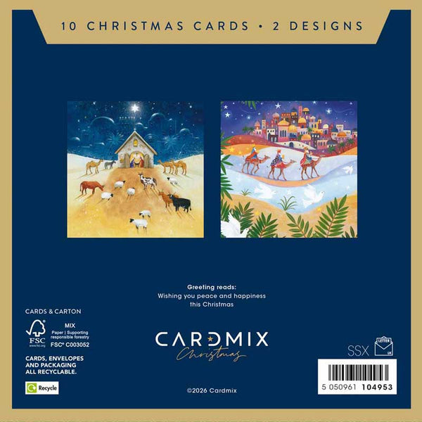 Coming To See Jesus Christmas Cards (Pack of 10)