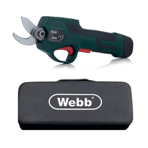 Webb WE7.2SEC 7.2V Cordless Pruning Secateurs with case