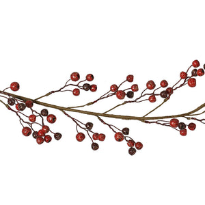 Everlands Cracked Red Berry Garland