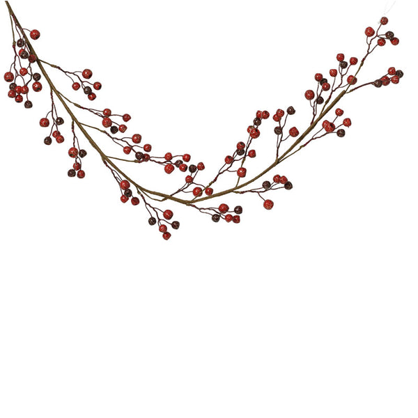 Everlands Cracked Red Berry Garland