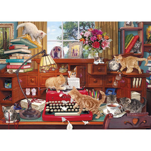 Gibsons Writer's Block 1000 Piece Jigsaw Puzzle image 0