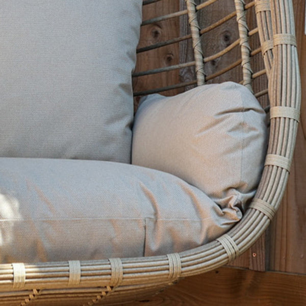 Bramblecrest Somerford Open Weave Double Hanging Cocoon in Sandstone Rattan image 2