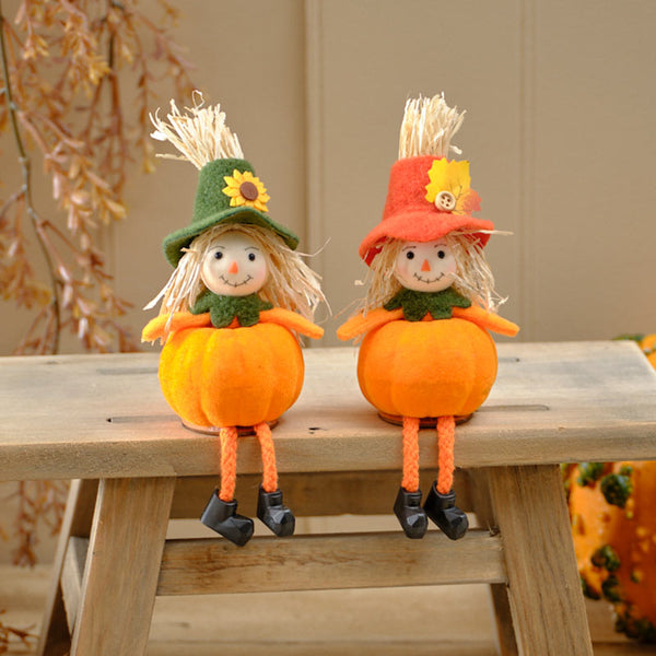 Harvest Scarecrow Shelf Sitter with Pumpkin Body (Sold Separately) image 0