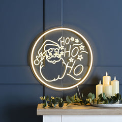 Festive Ho Ho Ho Neon Sign image 0