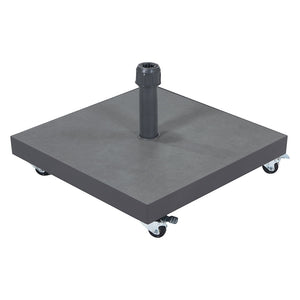 Platinum Ceramica Wheeled Parasol Base - Anthracite image 6
