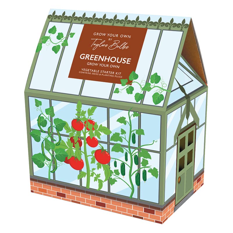 Grow Your Own Vegetables Greenhouse Starter Kit image 0