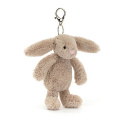 Jellycat Bashful Beige Bunny Bag Charm image 0