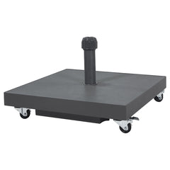 Platinum Ceramica Wheeled Parasol Base - Anthracite image 0