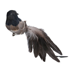 Gisela Graham Black Feather Bird image 0