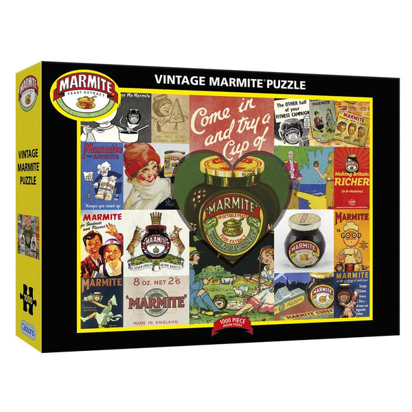 Gibsons Vintage Marmite 1000 Piece Jigsaw Puzzle image 1