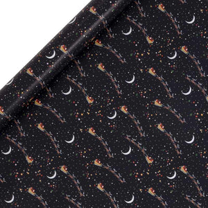 Glick Santa Sleigh Gift Wrap (4m) image 0