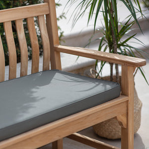 Bramblecrest 2-Seat Garden Bench Cushion - Taupe image 1