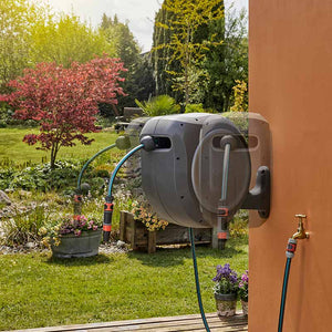 GARDENA Wall-Mounted RollUp Hose Box & Hose (30m) image 2