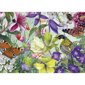 Gibsons The Garden 24 XL Piece Jigsaw Puzzle - Piecing Together image 0