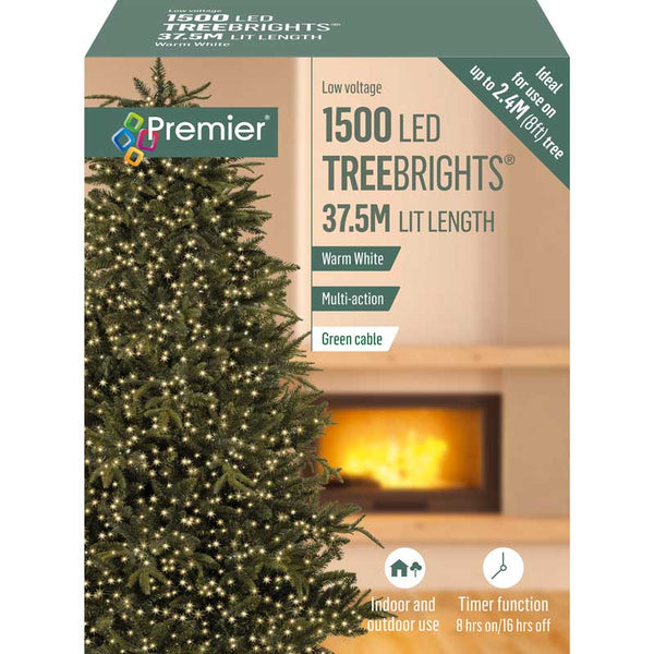 Premier 1500 Multi-Action LED TREEBRIGHTS with Timer - Warm White image 1