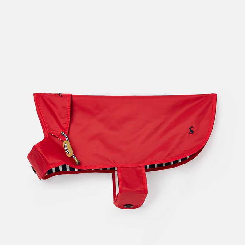 Joules Red Water Resistant Dog Coat image 0