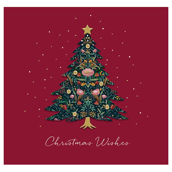 Ling Design Luxury Christmas Cards - Ornate Tree (Pack of 5) image 0