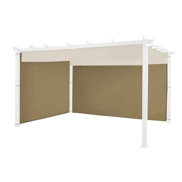 Hartman Curtain Pack for Square 3m x 3m Roma Pergola - Caramel image 0