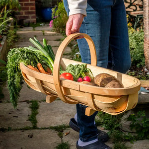 Burgon & Ball Traditional Wooden Trug image 2