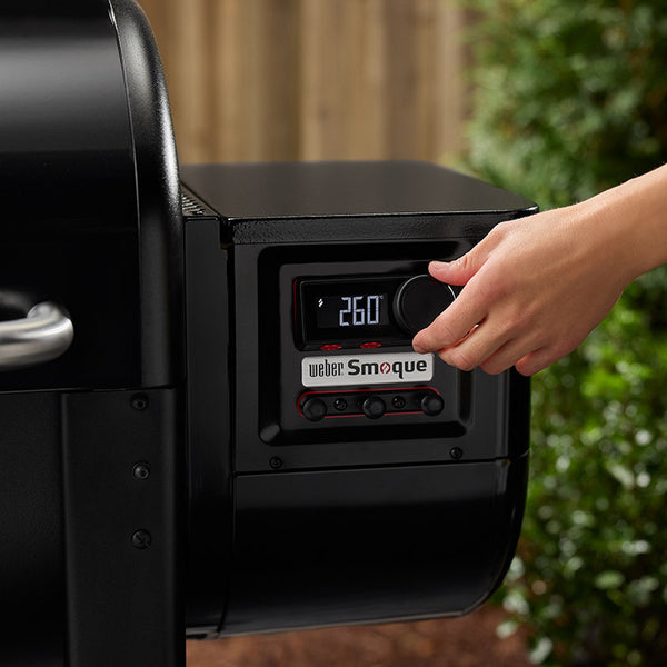 Weber Smoque Wood Pellet Smoker Barbecue image 5