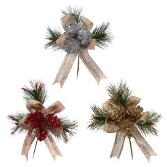 Premier Cone &amp; Ribbon Pick (Assorted Designs) image 0