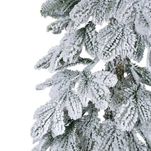 Everlands Alpine Fir Snowy Artificial Christmas Tree - 10ft / 3m image 3