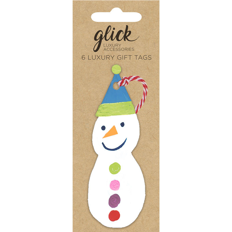 Glick Snowman Gift Tags (Pack of 6) image 0